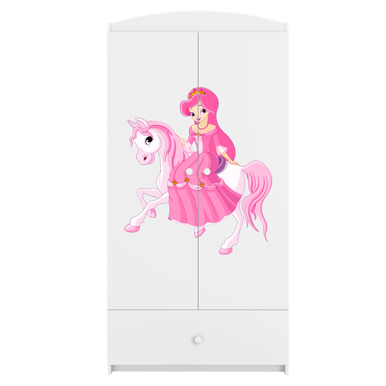 Wardrobe babydreams white princess on horse