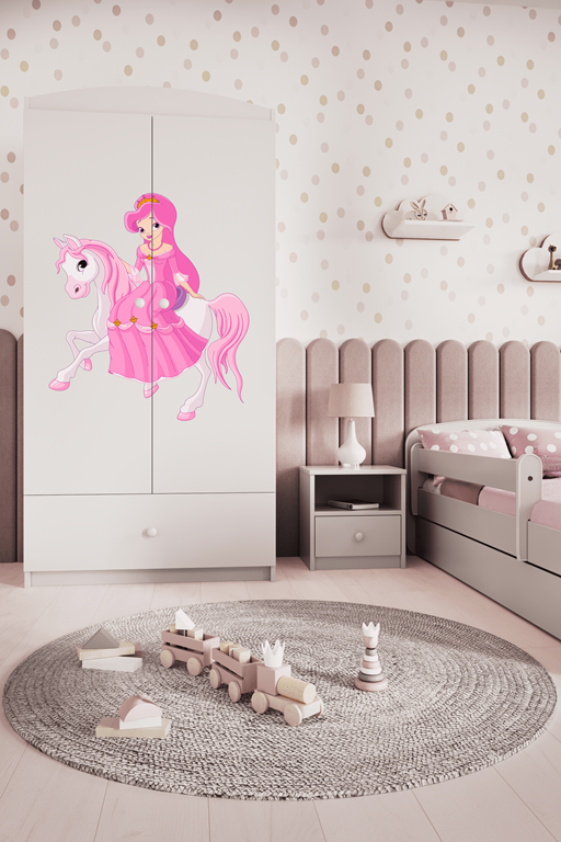 Wardrobe babydreams white princess on horse