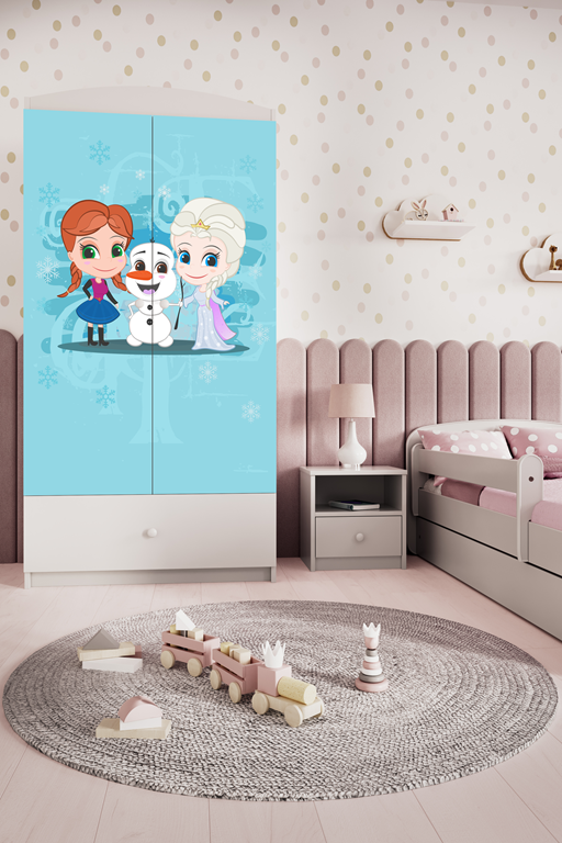 Wardrobe babydreams white frozen land