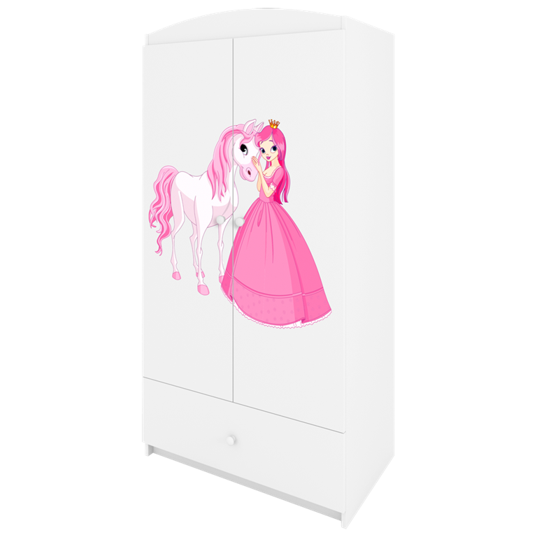 Wardrobe babydreams white princess horse