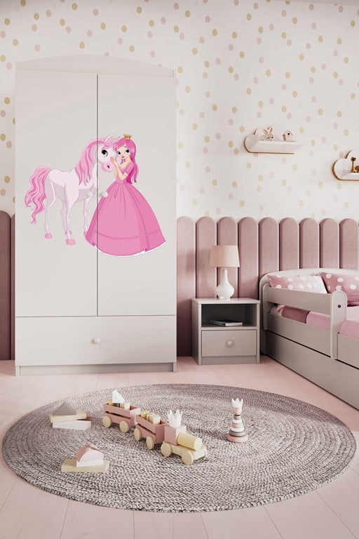 Wardrobe babydreams white princess horse