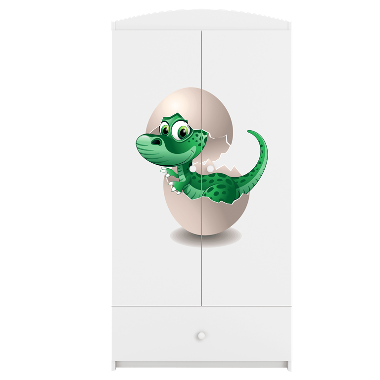 Wardrobe babydreams white baby dino