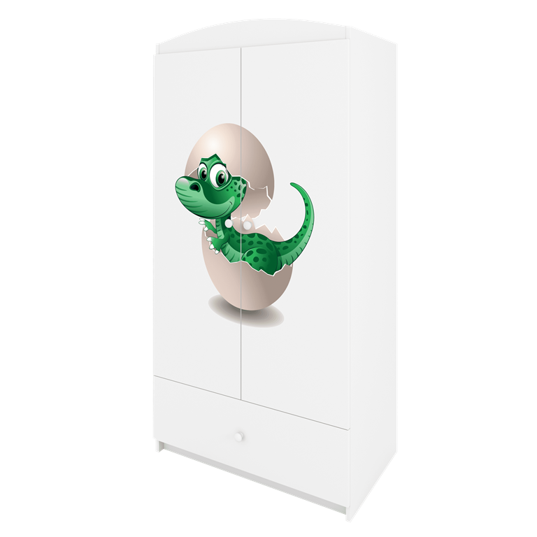 Wardrobe babydreams white baby dino
