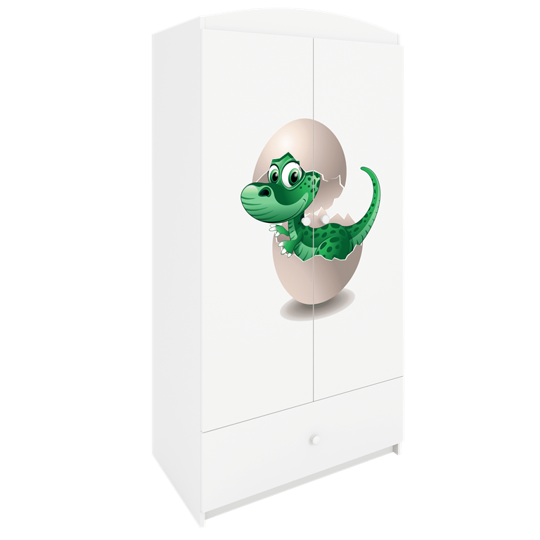 Wardrobe babydreams white baby dino