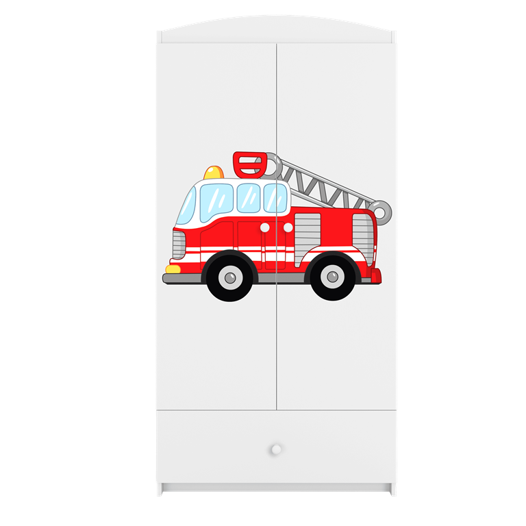 Wardrobe babydreams white fire brigade