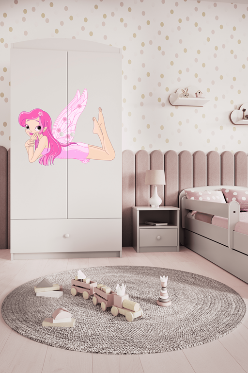 Wardrobe babydreams white fairy with wings