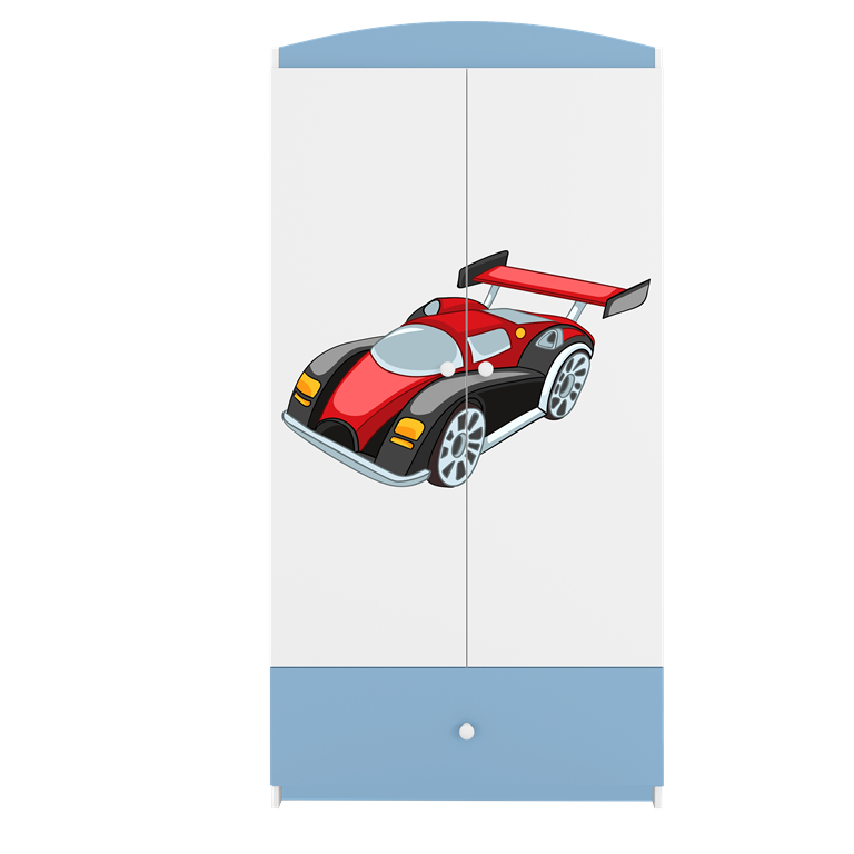 Wardrobe babydreams blue racing car