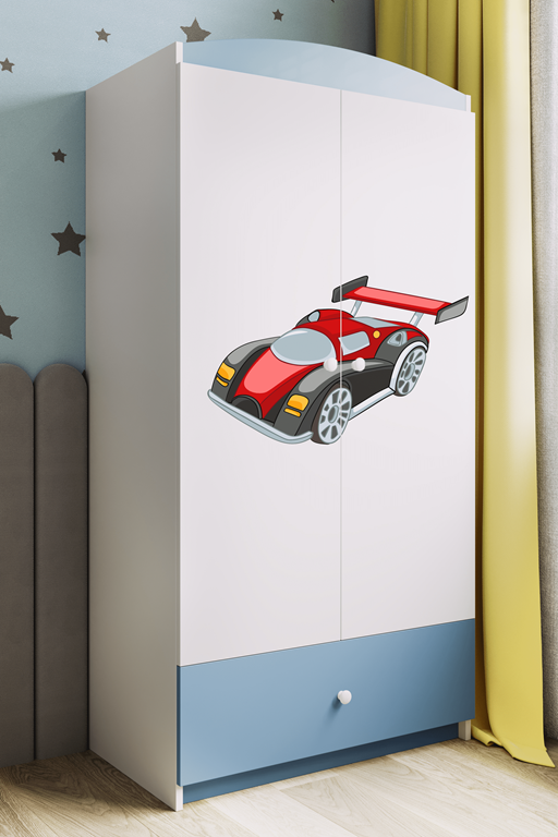 Wardrobe babydreams blue racing car