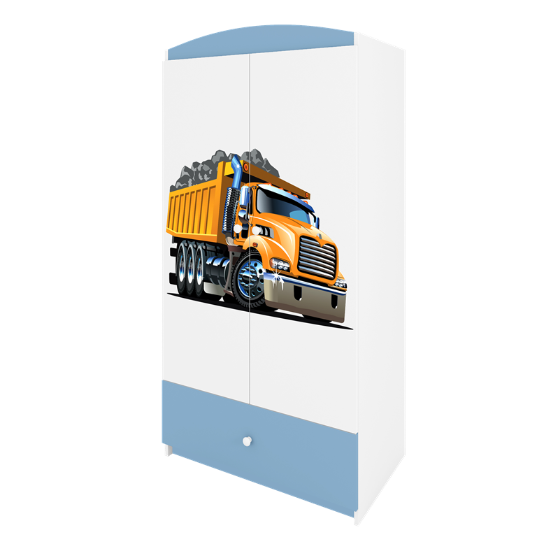 Armadio per bambini babydreams blue truck
