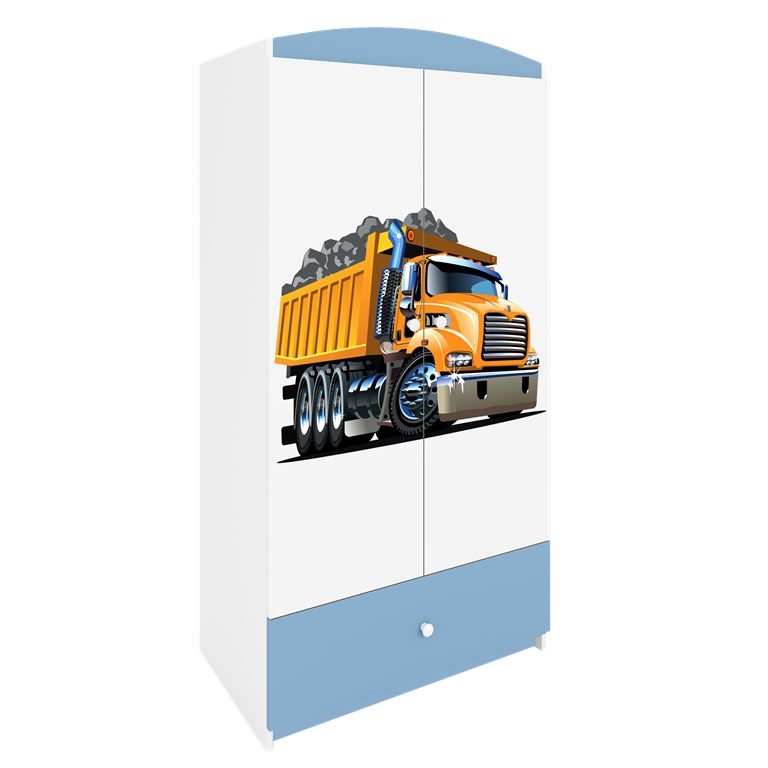 Armadio per bambini babydreams blue truck