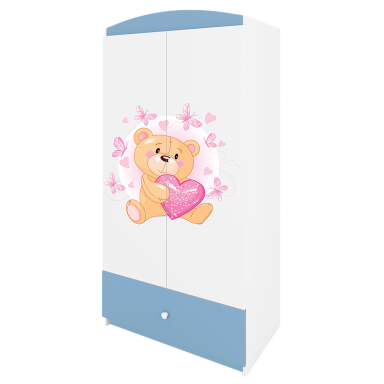 Wardrobe babydreams blue teddybear butterflies