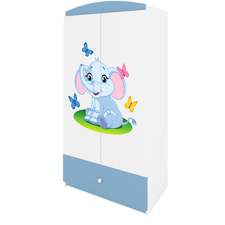 Armadio per Bambini Babydreams Blu Elefantino