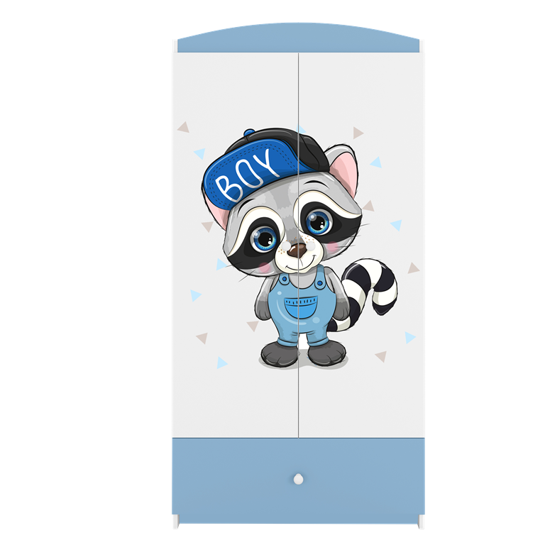 Wardrobe babydreams blue raccoon
