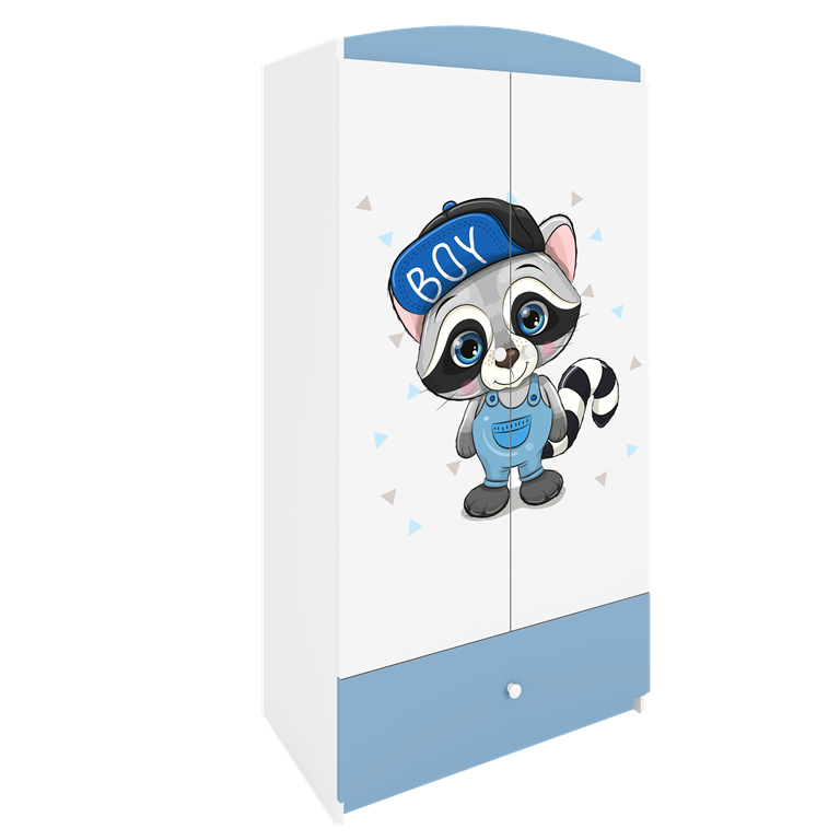 Wardrobe babydreams blue raccoon