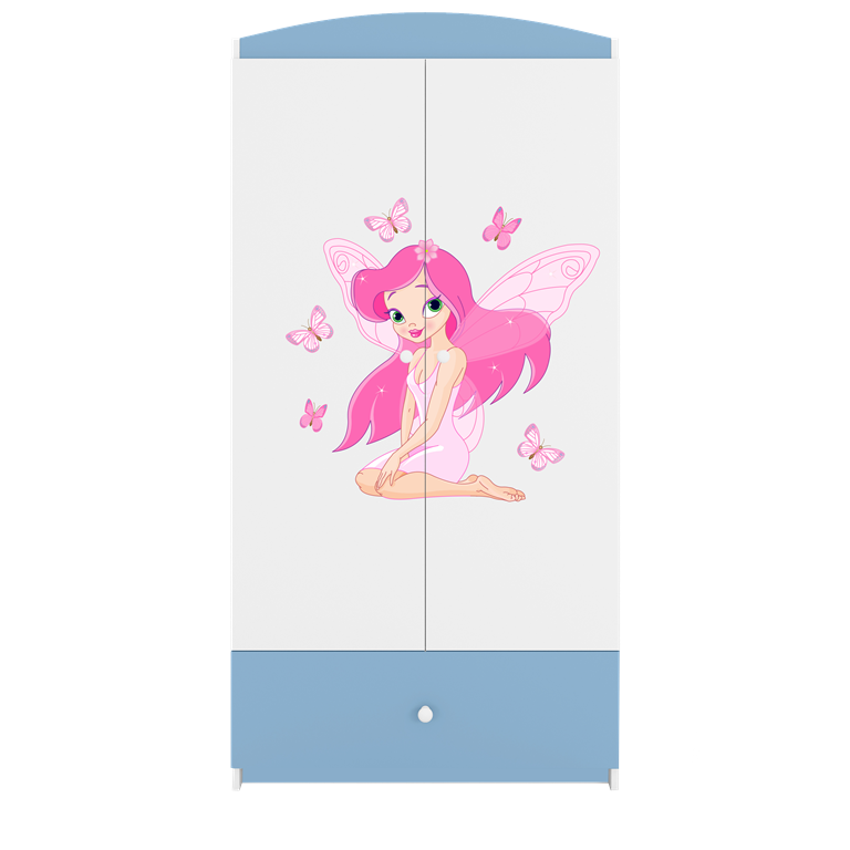 Wardrobe babydreams blue fairy with butterflies