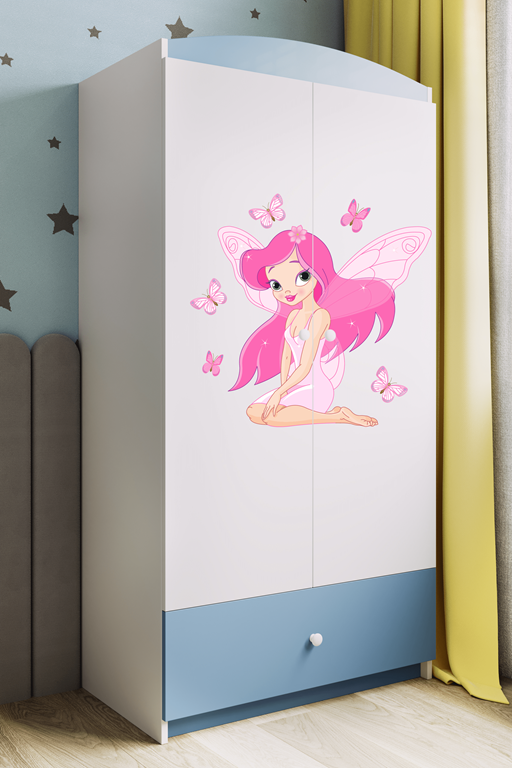 Wardrobe babydreams blue fairy with wings