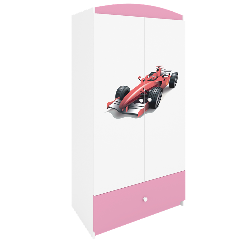 Armadio per bambini babydreams pink formula