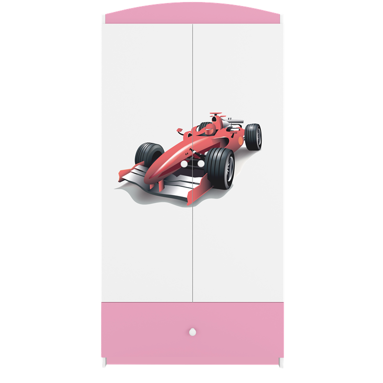 Armadio per bambini babydreams pink formula