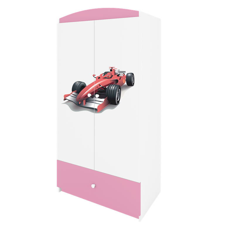 Armadio per bambini babydreams pink formula