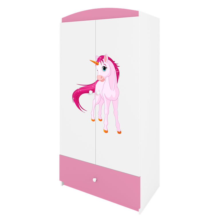 Armadio per bambini babydreams pink unicorn