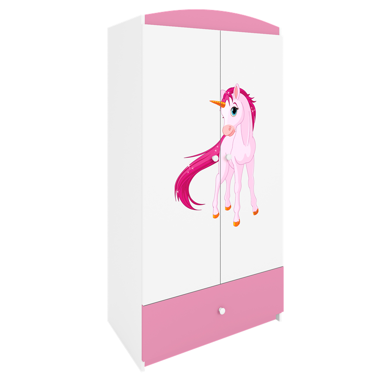 Armadio per bambini babydreams pink unicorn