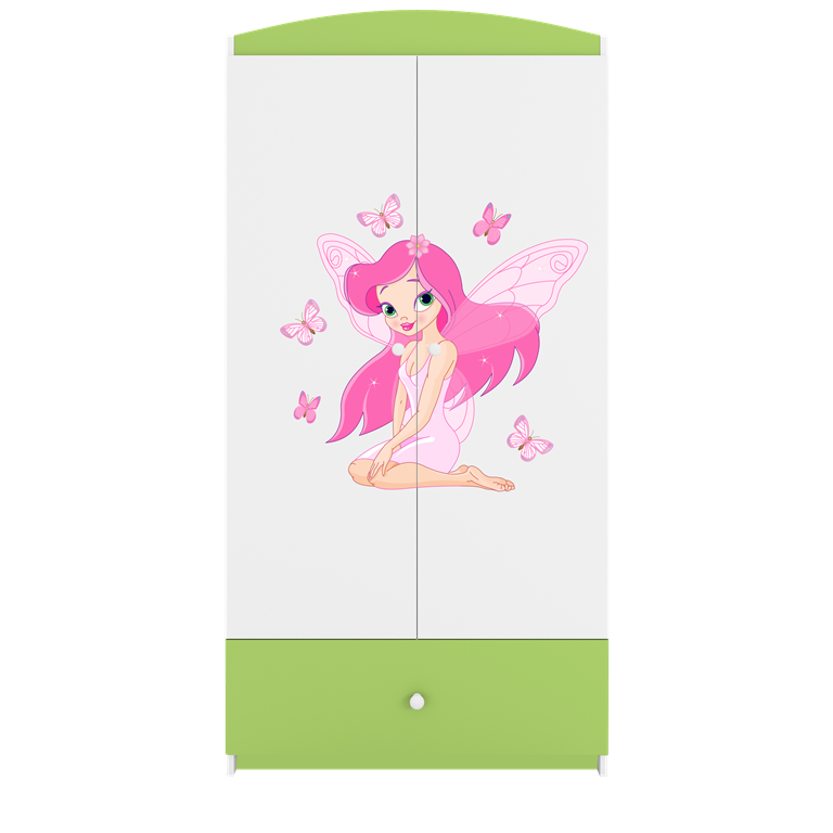 Wardrobe babydreams green fairy with butterflies