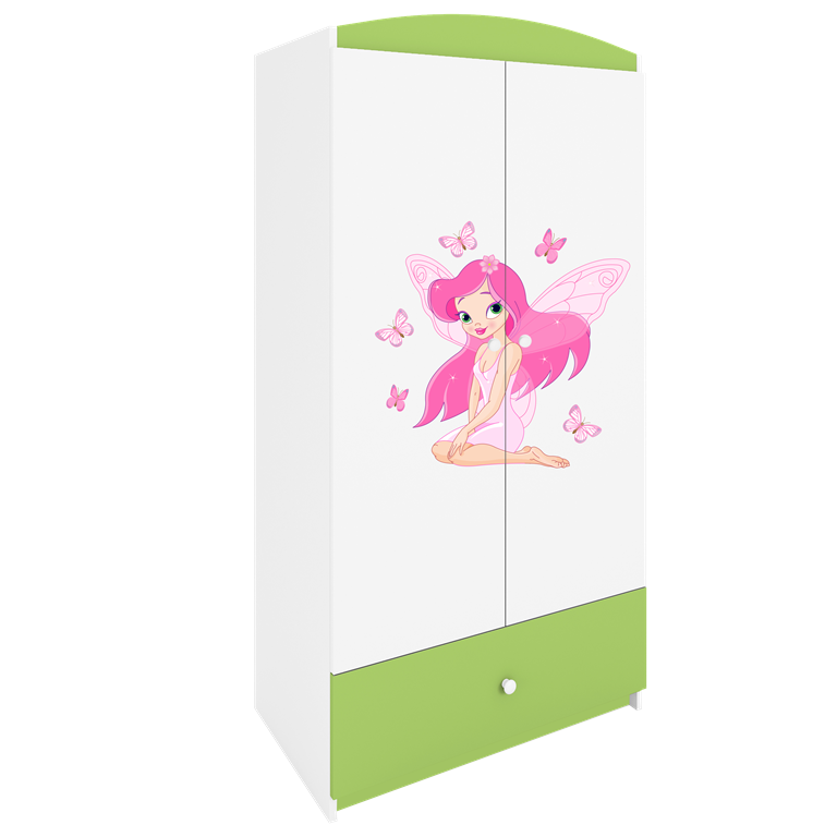 Wardrobe babydreams green fairy with butterflies
