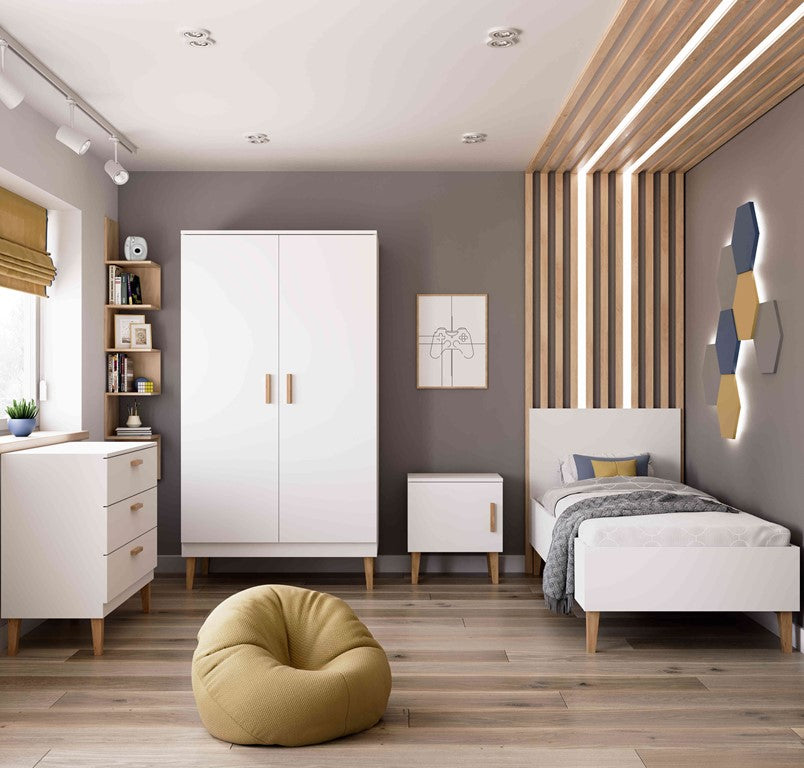 Armadio per bambini kubi white