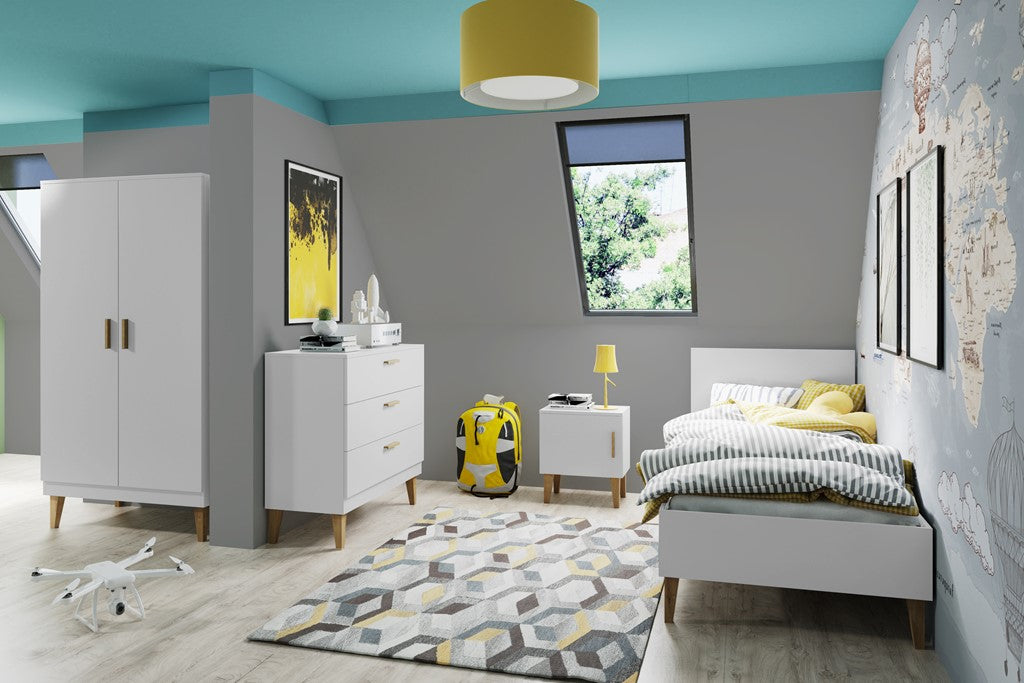 Armadio per bambini kubi white