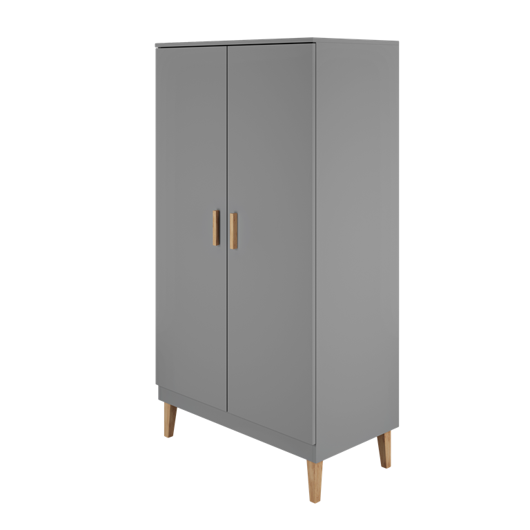 Armadio per bambini kubi grey