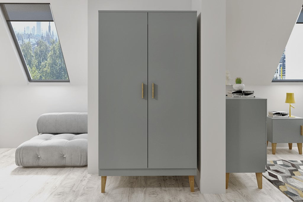 Armadio per bambini kubi grey