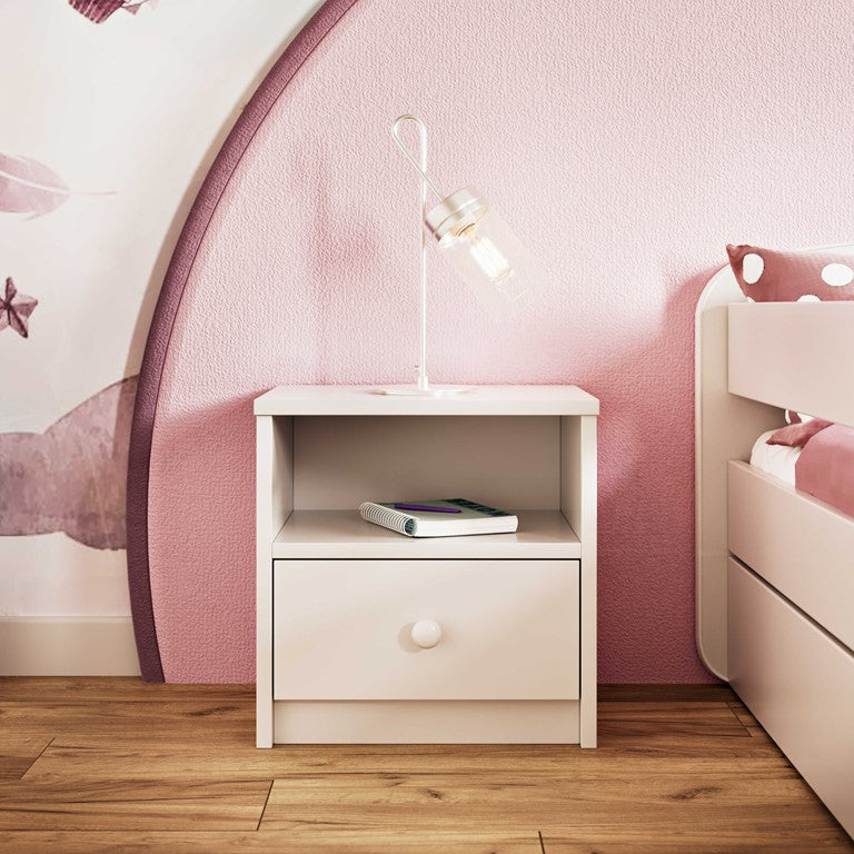 Night table babydreams white