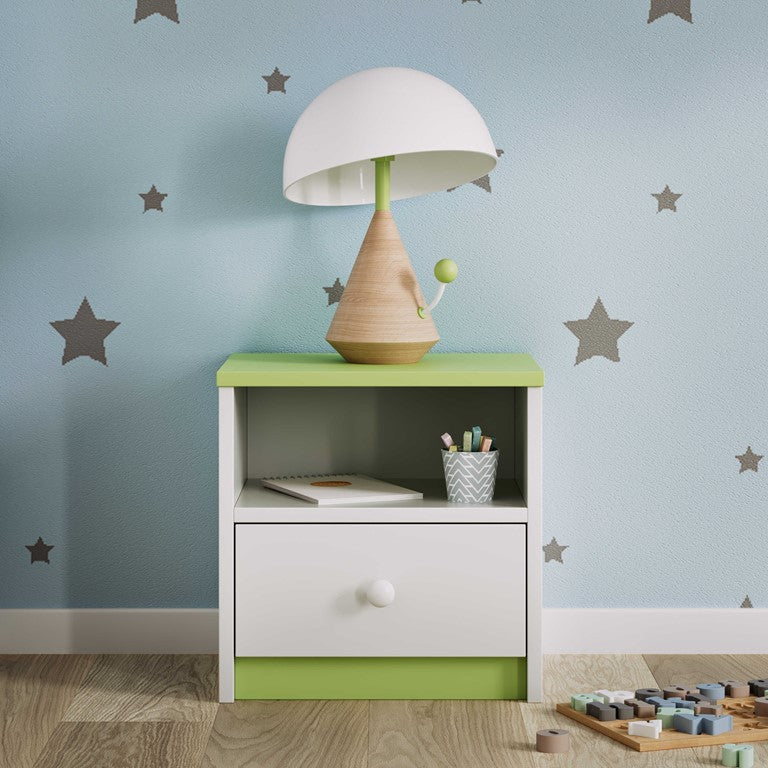 Night table babydreams green