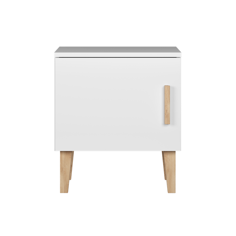 Night table kubi white