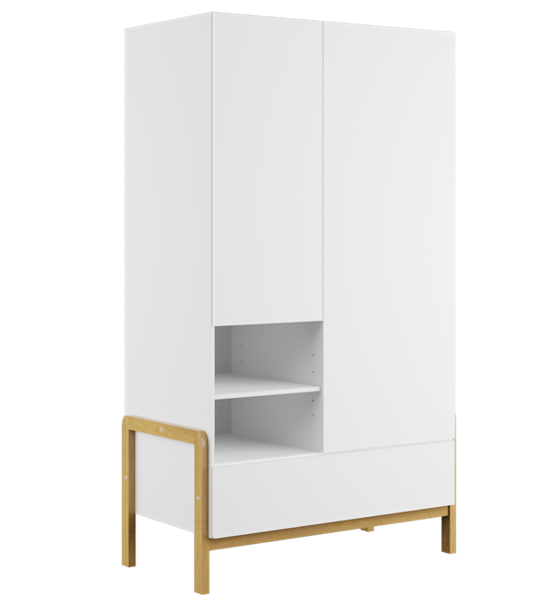 Armadio per bambini Victor white