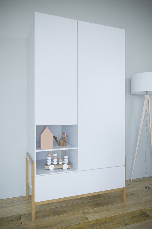 Armadio per bambini Victor white