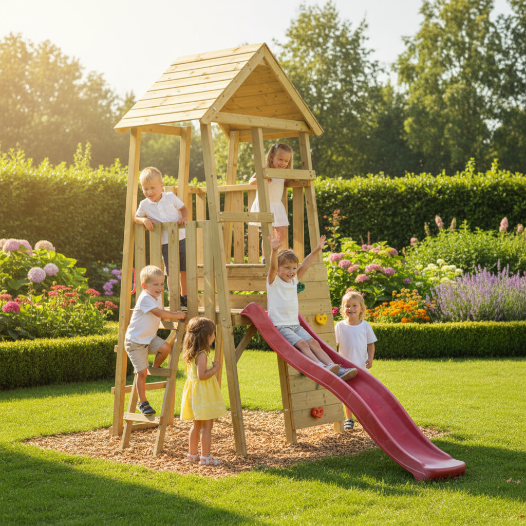 Torre J2 giardino moderno