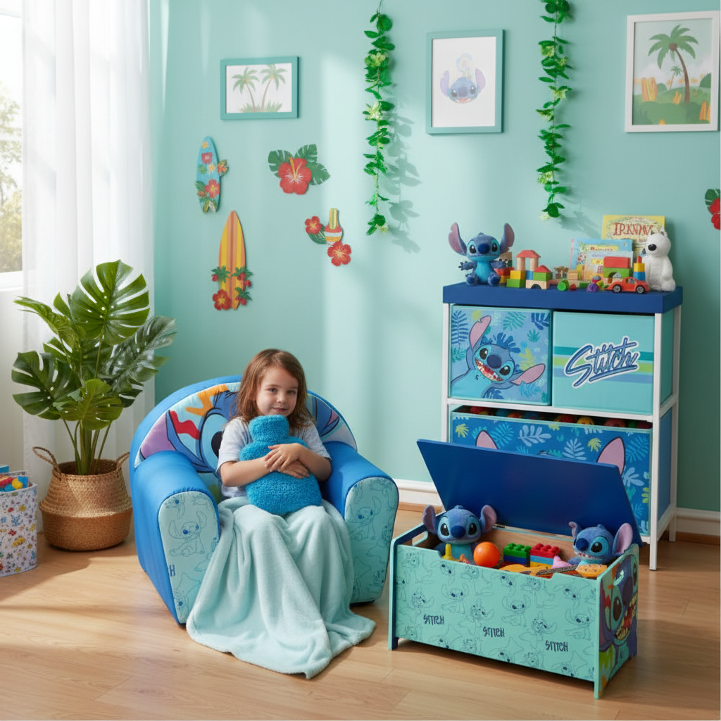 Vista completa cameretta relax