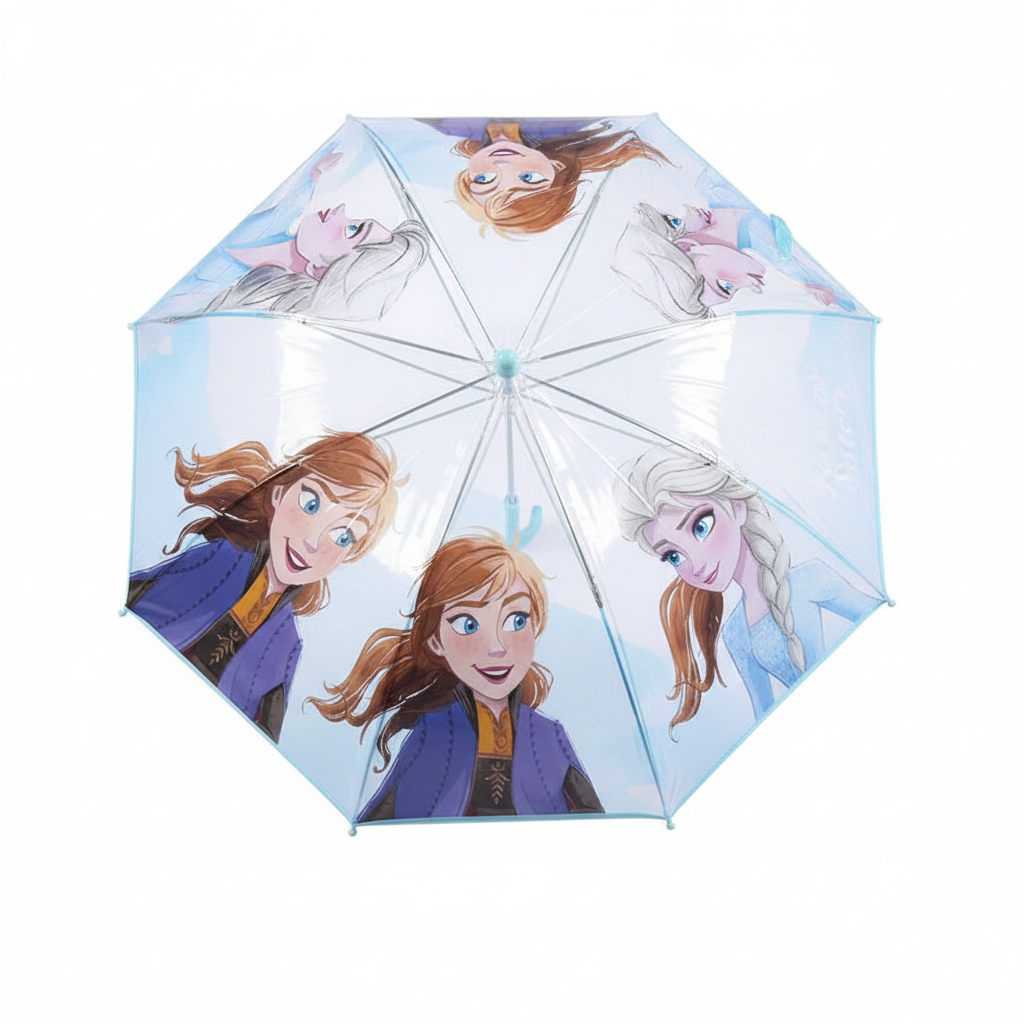 Vista dall'alto ombrello aperto