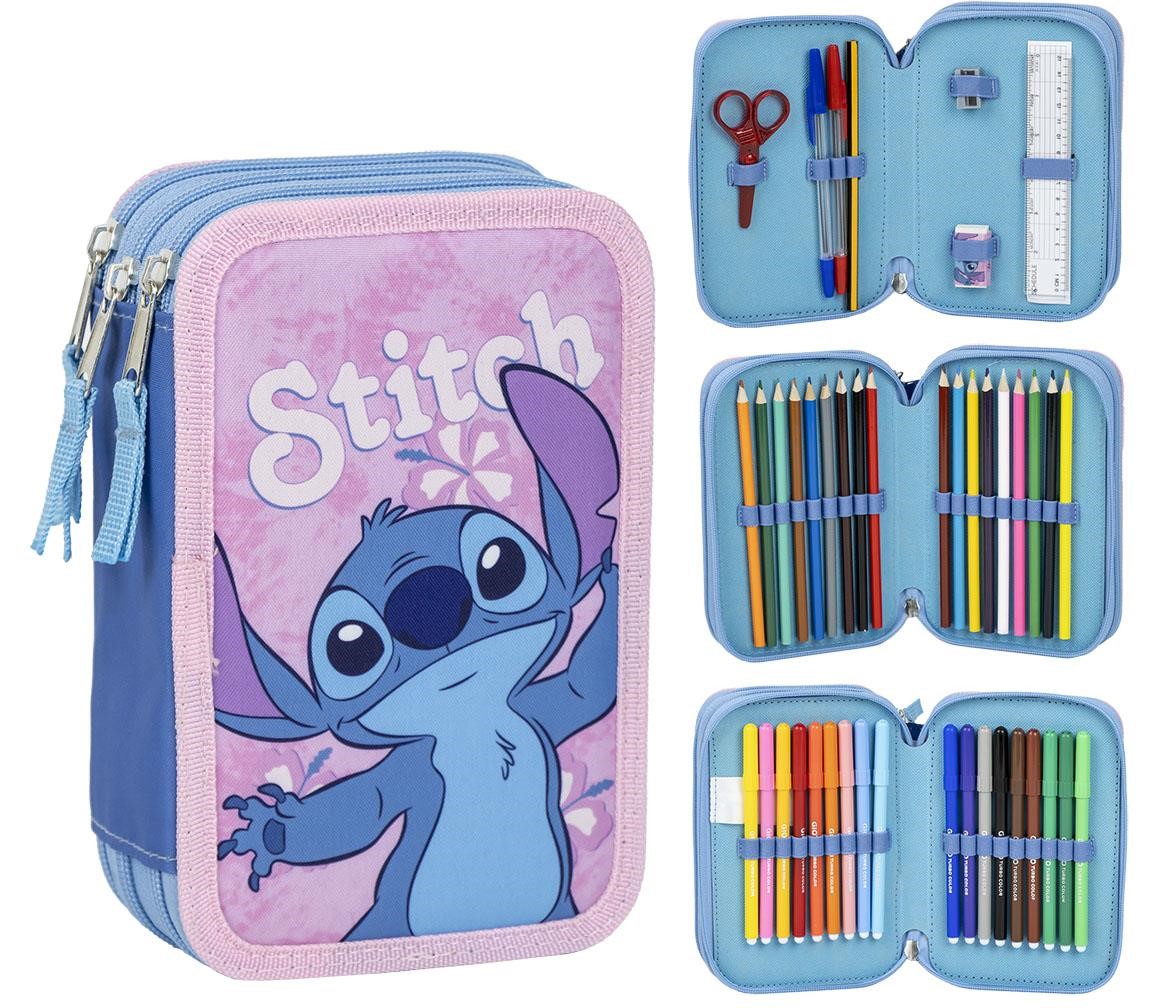 astuccio 3 scomparti disney